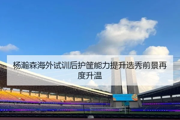 杨瀚森海外试训后护筐能力提升选秀前景再度升温 - PG